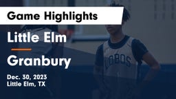 Little Elm  vs Granbury  Game Highlights - Dec. 30, 2023