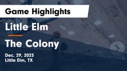 Little Elm  vs The Colony  Game Highlights - Dec. 29, 2023