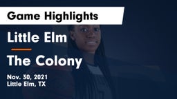 Little Elm  vs The Colony  Game Highlights - Nov. 30, 2021
