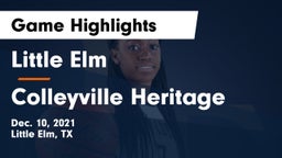 Little Elm  vs Colleyville Heritage Game Highlights - Dec. 10, 2021