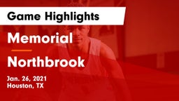 Memorial  vs Northbrook  Game Highlights - Jan. 26, 2021