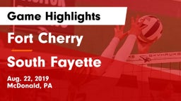 Fort Cherry  vs South Fayette  Game Highlights - Aug. 22, 2019
