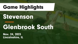Stevenson  vs Glenbrook South  Game Highlights - Nov. 24, 2023