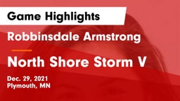 Robbinsdale Armstrong  vs North Shore Storm V Game Highlights - Dec. 29, 2021