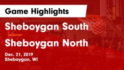 Sheboygan South  vs Sheboygan North  Game Highlights - Dec. 21, 2019