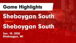 Sheboygan South  vs Sheboygan South  Game Highlights - Jan. 10, 2020