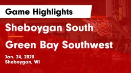 Sheboygan South  vs Green Bay Southwest  Game Highlights - Jan. 24, 2023