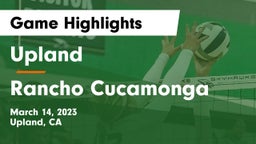 Upland  vs Rancho Cucamonga  Game Highlights - March 14, 2023