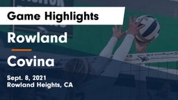 Rowland  vs Covina  Game Highlights - Sept. 8, 2021