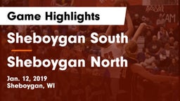Sheboygan South  vs Sheboygan North  Game Highlights - Jan. 12, 2019