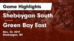 Sheboygan South  vs Green Bay East  Game Highlights - Nov. 22, 2019