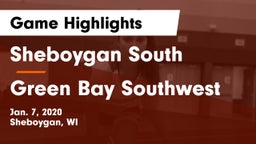 Sheboygan South  vs Green Bay Southwest  Game Highlights - Jan. 7, 2020