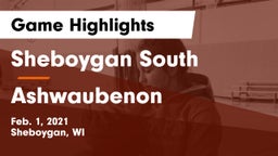 Sheboygan South  vs Ashwaubenon  Game Highlights - Feb. 1, 2021