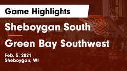 Sheboygan South  vs Green Bay Southwest  Game Highlights - Feb. 5, 2021