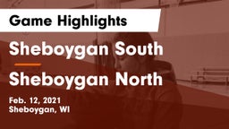 Sheboygan South  vs Sheboygan North  Game Highlights - Feb. 12, 2021