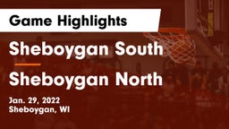 Sheboygan South  vs Sheboygan North  Game Highlights - Jan. 29, 2022