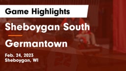 Sheboygan South  vs Germantown  Game Highlights - Feb. 24, 2023