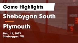 Sheboygan South  vs Plymouth  Game Highlights - Dec. 11, 2023