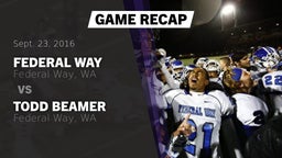 Recap: Federal Way  vs. Todd Beamer  2016