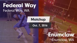 Matchup: Federal Way High vs. Enumclaw  2016