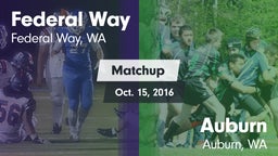 Matchup: Federal Way High vs. Auburn  2016