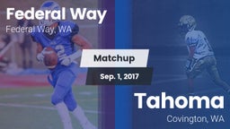 Matchup: Federal Way High vs. Tahoma  2017