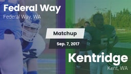 Matchup: Federal Way High vs. Kentridge  2017