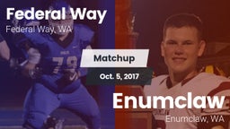 Matchup: Federal Way High vs. Enumclaw  2017