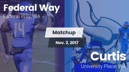 Matchup: Federal Way High vs. Curtis  2017