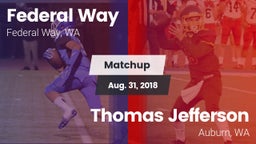 Matchup: Federal Way High vs. Thomas Jefferson  2018