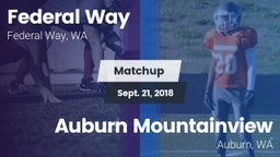 Matchup: Federal Way High vs. Auburn Mountainview  2018