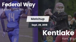 Matchup: Federal Way High vs. Kentlake  2018