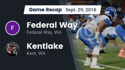 Recap: Federal Way  vs. Kentlake  2018
