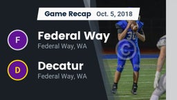 Recap: Federal Way  vs. Decatur  2018