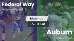 Matchup: Federal Way High vs. Auburn  2018