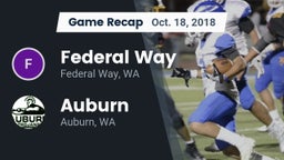 Recap: Federal Way  vs. Auburn  2018