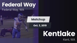 Matchup: Federal Way High vs. Kentlake  2019