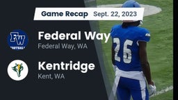 Recap: Federal Way  vs. Kentridge  2023