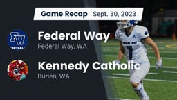 Recap: Federal Way  vs. Kennedy Catholic  2023
