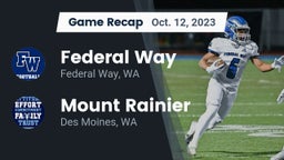 Recap: Federal Way  vs. Mount Rainier  2023