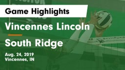 Vincennes Lincoln  vs South Ridge Game Highlights - Aug. 24, 2019