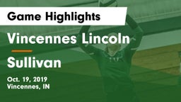 Vincennes Lincoln  vs Sullivan Game Highlights - Oct. 19, 2019