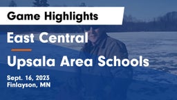 East Central  vs Upsala Area Schools Game Highlights - Sept. 16, 2023