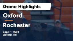 Oxford  vs Rochester  Game Highlights - Sept. 1, 2021
