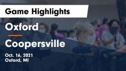 Oxford  vs Coopersville  Game Highlights - Oct. 16, 2021