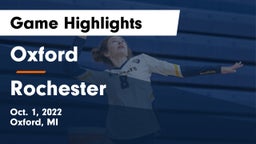 Oxford  vs Rochester  Game Highlights - Oct. 1, 2022