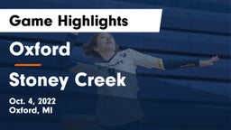 Oxford  vs Stoney Creek  Game Highlights - Oct. 4, 2022