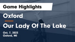 Oxford  vs Our Lady Of The Lake Game Highlights - Oct. 7, 2023