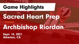 Sacred Heart Prep  vs Archbishop Riordan  Game Highlights - Sept. 14, 2021
