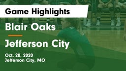 Blair Oaks  vs Jefferson City  Game Highlights - Oct. 20, 2020